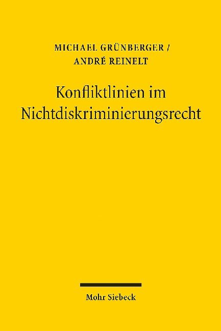Konfliktlinien im Nichtdiskriminierungsrecht main product photo