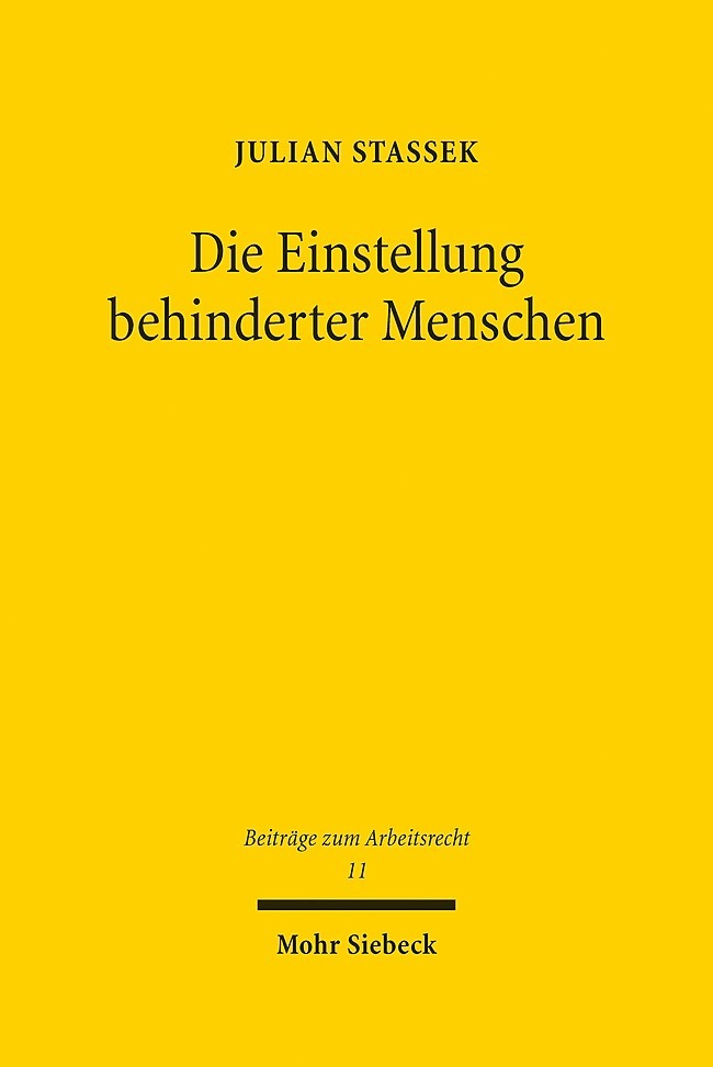 Die Einstellung behinderter Menschen main product photo