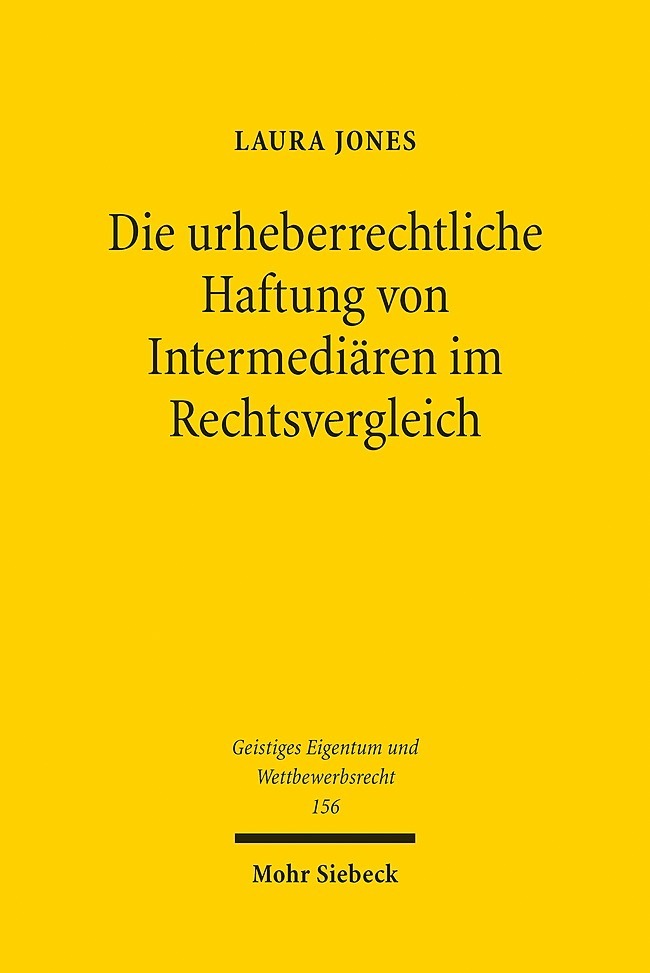 Die urheberrechtliche Haftung von Intermediären im Rechtsvergleich main product photo