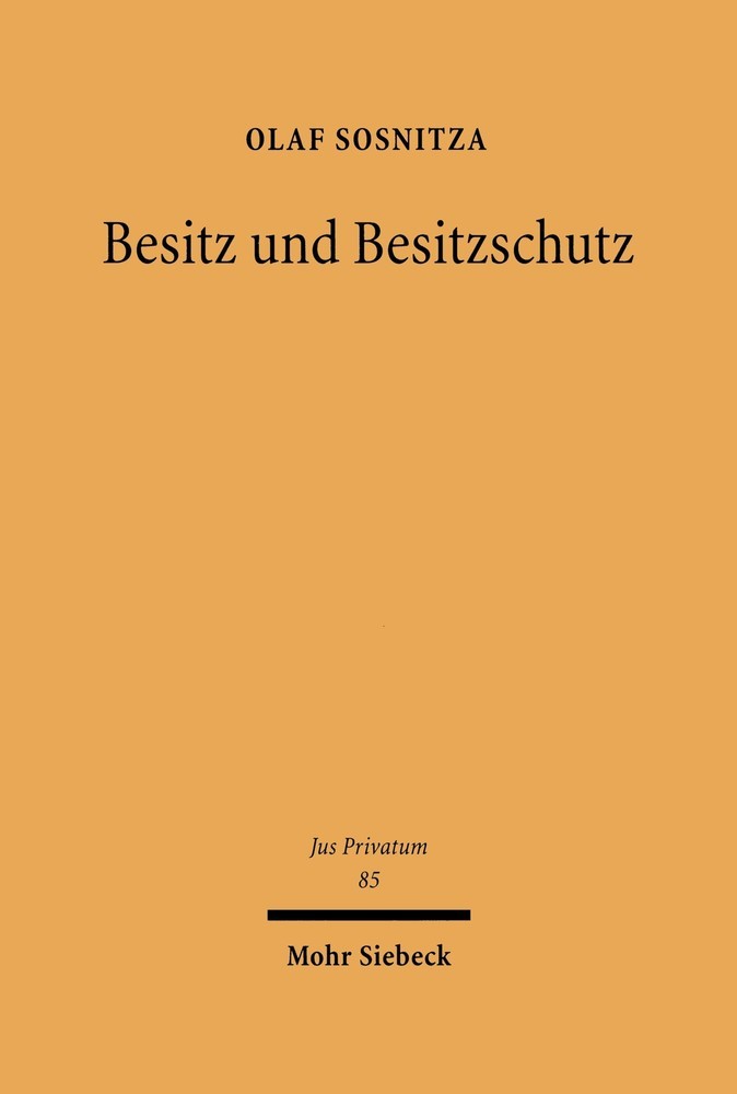 Besitz und Besitzschutz main product photo