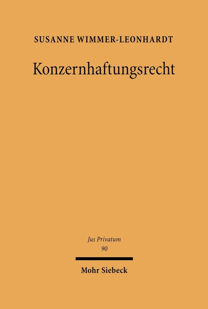 Konzernhaftungsrecht main product photo