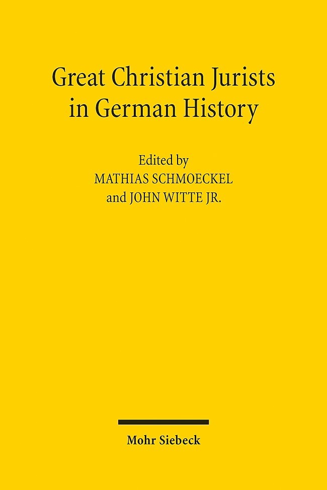 Great Christian Jurists in German History main product photo