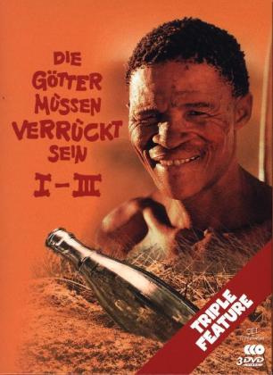 Die Götter müssen verrückt sein I-III - Triple Feature, 3 DVD