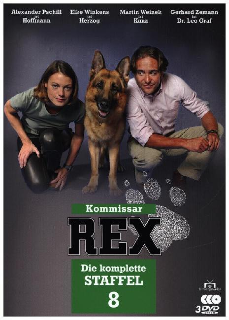 Kommissar Rex. Staffel.8, 3 DVD main product photo