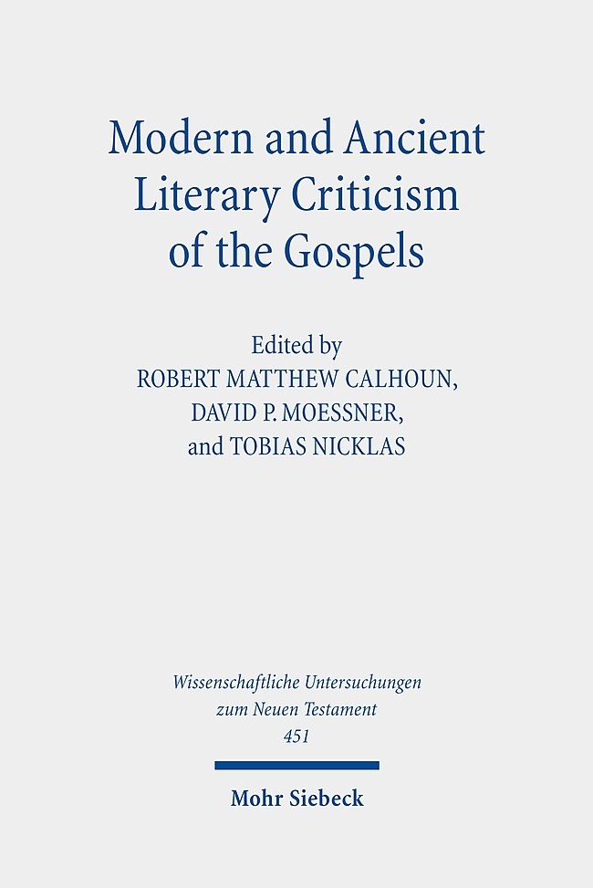Modern and Ancient Literary Criticism of the Gospels main product photo