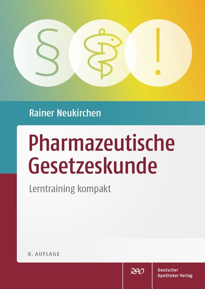 Pharmazeutische Gesetzeskunde main product photo