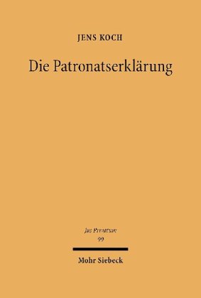 Die Patronatserklärung