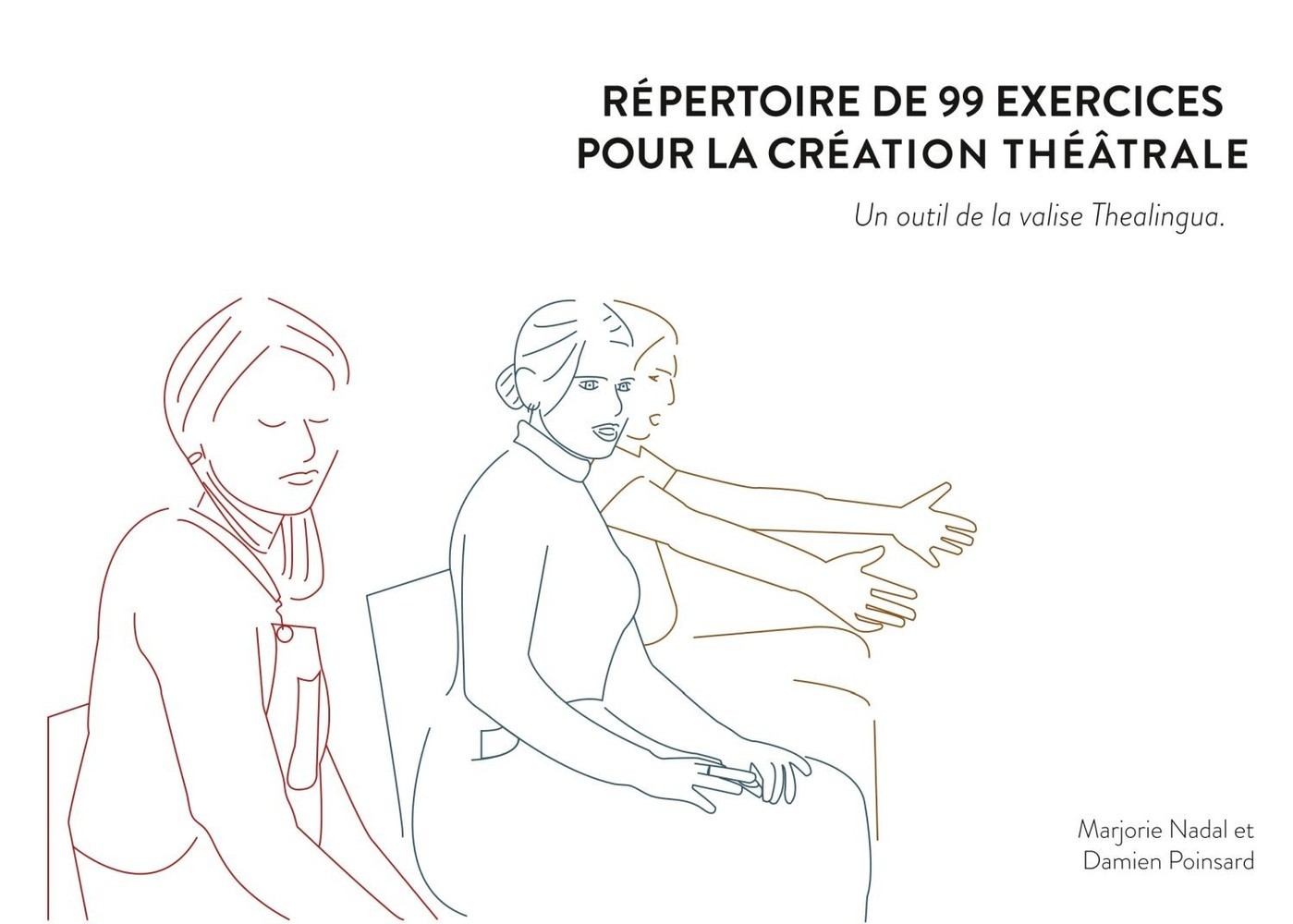 Répertoire de 99 exercices pour la création théâtrale main product photo