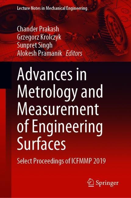 Advances in Metrology and Measurement of Engineering Surfaces main product photo