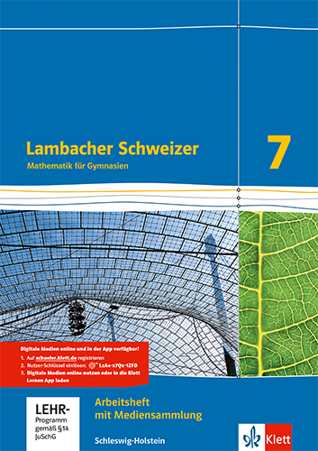 Lambacher Schweizer Mathematik 7. Ausgabe Schleswig-Holstein, m. CD-ROM main product photo