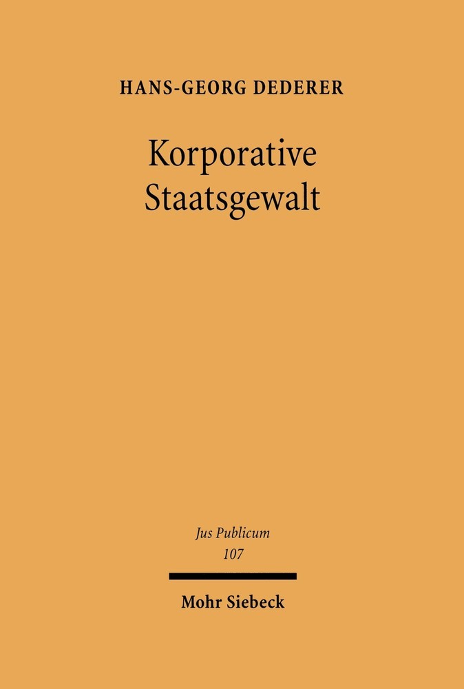 Korporative Staatsgewalt main product photo