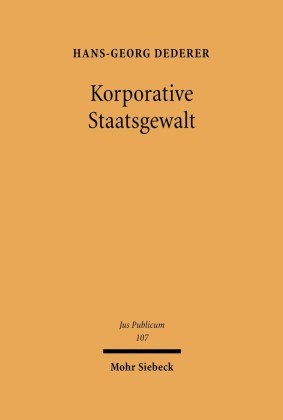 Korporative Staatsgewalt