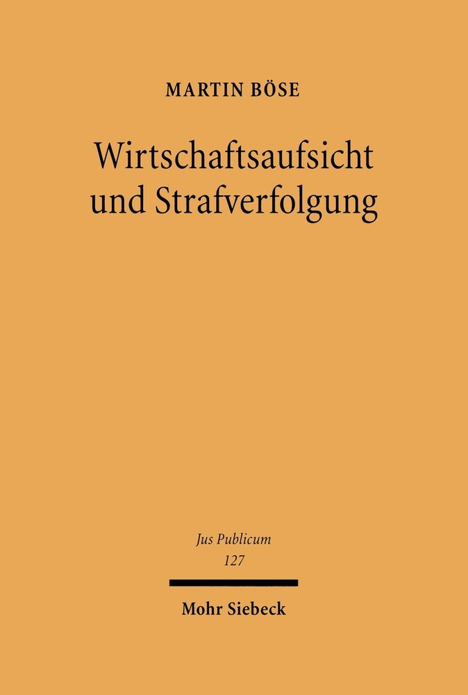 Wirtschaftsaufsicht und Strafverfolgung main product photo