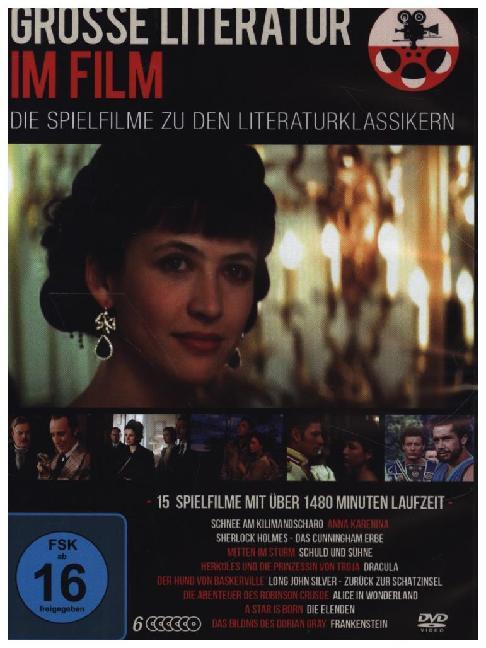 Große Literatur im Film - Deluxe Box, 6 DVD main product photo