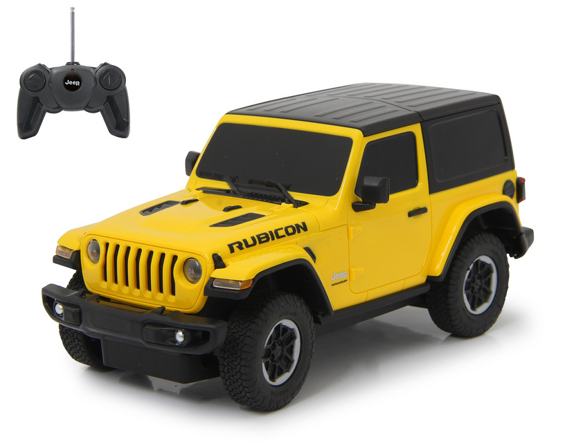 Jamara Jeep Wrangler JL 1:24 gelb 27MHz main product photo