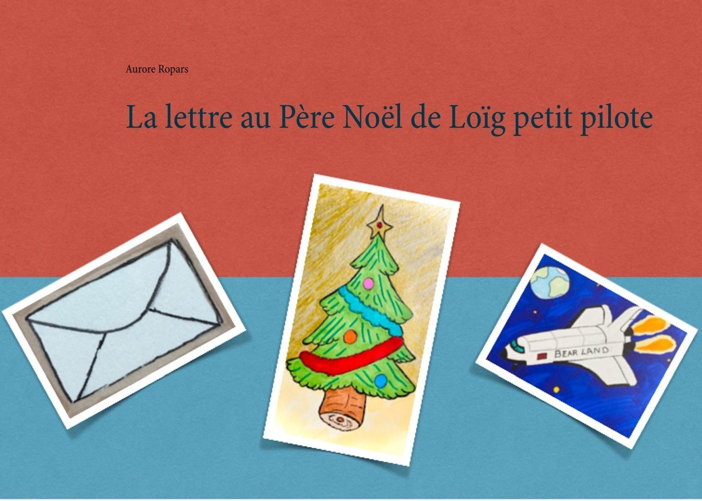 La lettre au Père Noël de Loïg petit pilote main product photo