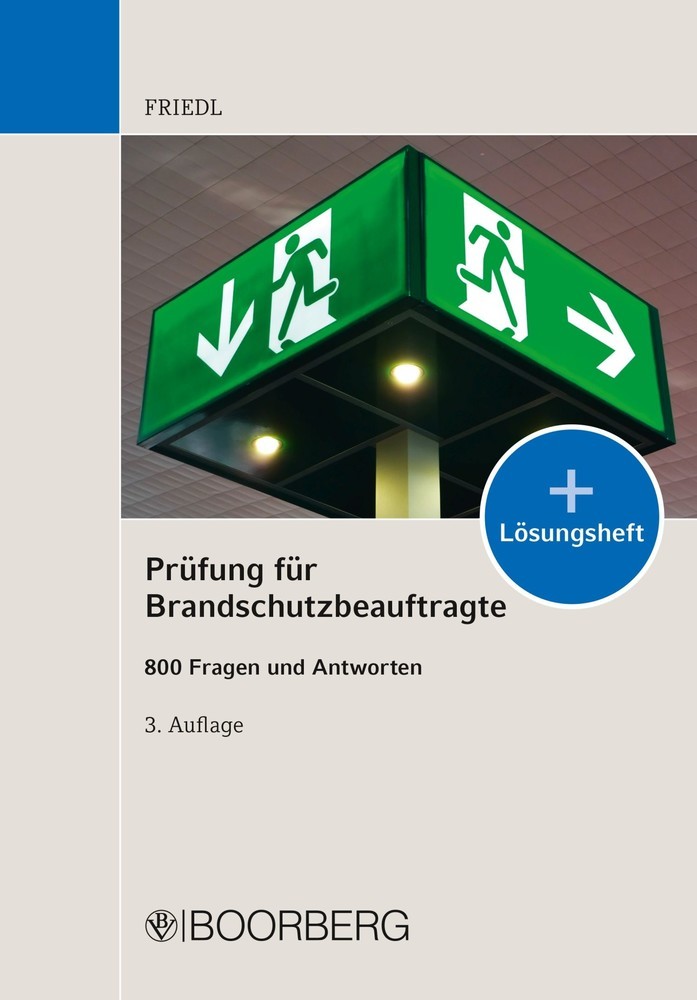 Prüfung für Brandschutzbeauftragte main product photo