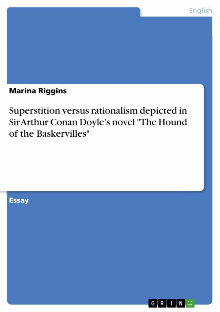 Superstition versus rationalism depicted in Sir Arthur Conan Doyle's novel 'The Hound of the Baskervilles' main product photo