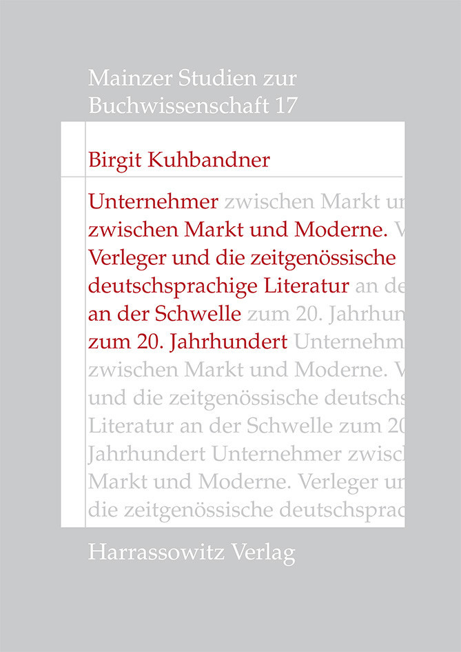 Unternehmer zwischen Markt und Moderne main product photo