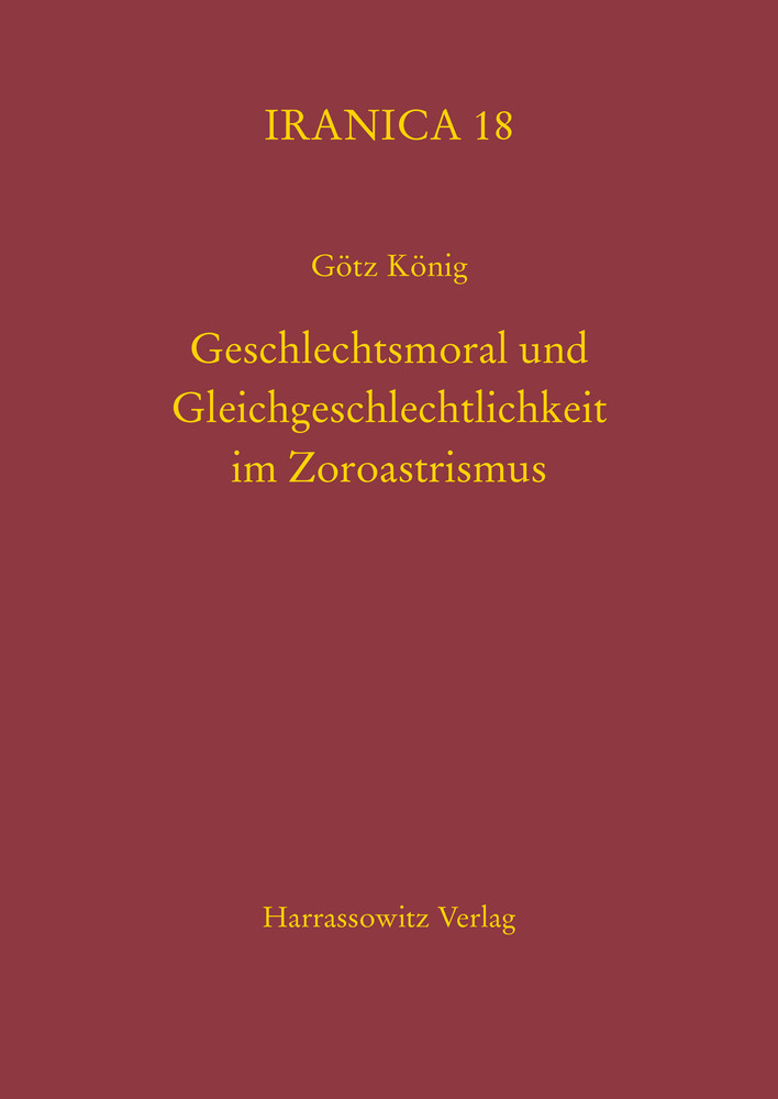 Geschlechtsmoral und Gleichgeschlechtlichkeit im Zoroastrismus main product photo