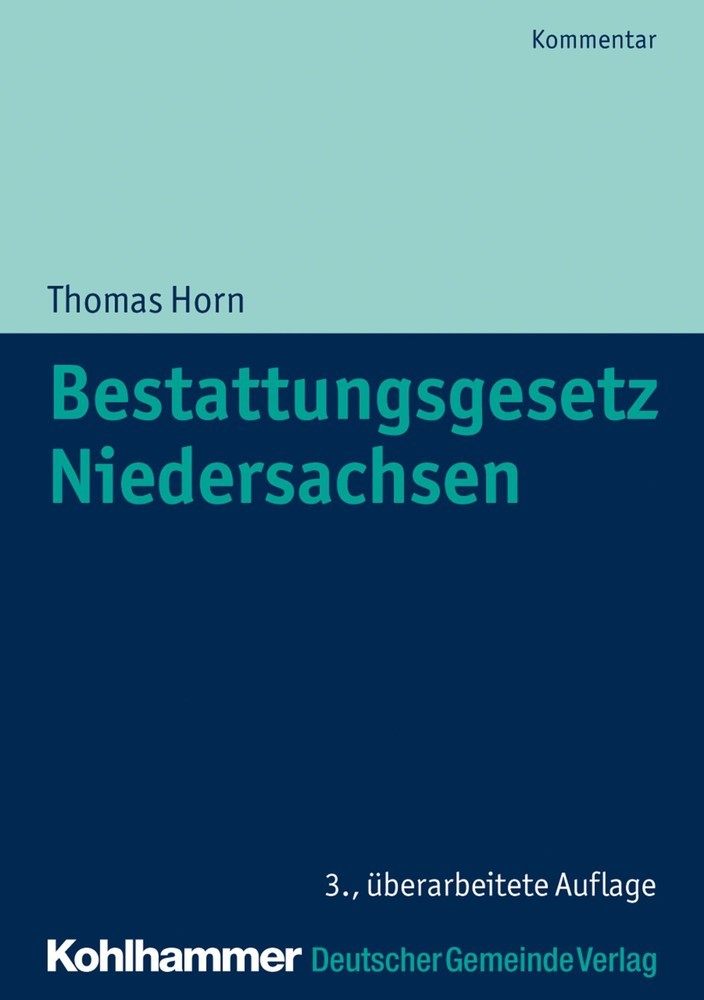 Bestattungsgesetz Niedersachsen main product photo