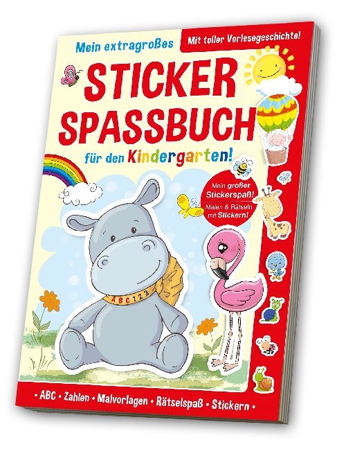 Mein extragroßes Stickerspaßbuch für den Kindergarten! main product photo