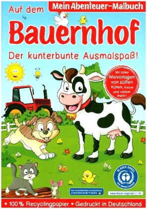 Mein zauberhaftes Malbuch - Abenteuer Bauernhof