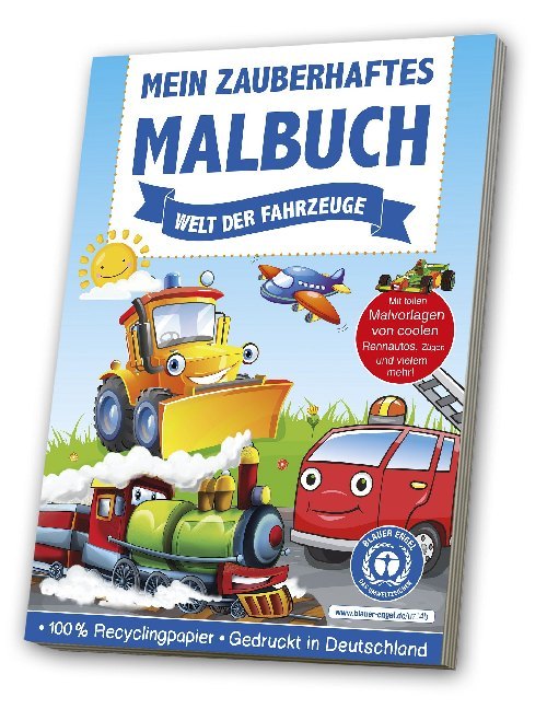 Mein zauberhaftes Malbuch - Welt der Fahrzeuge main product photo