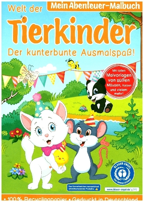 Mein zauberhaftes Malbuch - Welt der Tierkinder main product photo