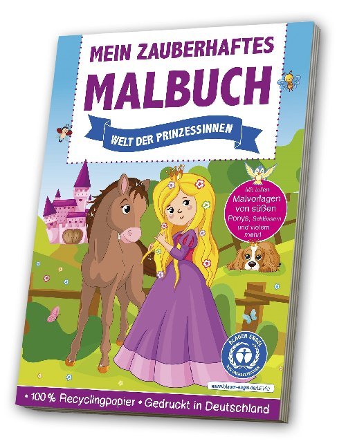 Mein zauberhaftes Malbuch - Welt der Prinzessinnen main product photo