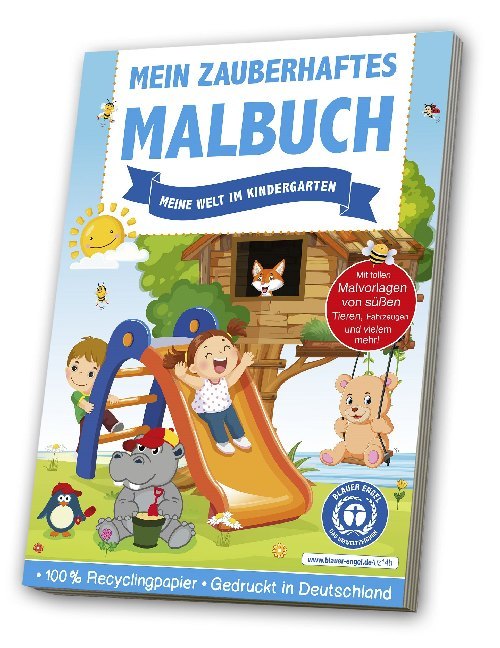 Mein zauberhaftes Malbuch - Meine Welt im Kindergarten main product photo