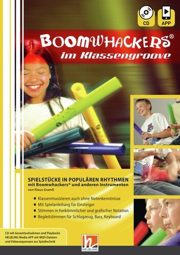 Boomwhackers im Klassengroove inkl. Audio-CD + App, m. 1 Audio-CD main product photo