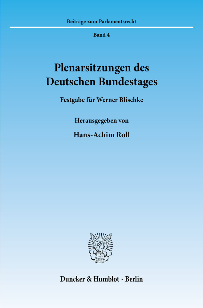 Plenarsitzungen des Deutschen Bundestages. main product photo