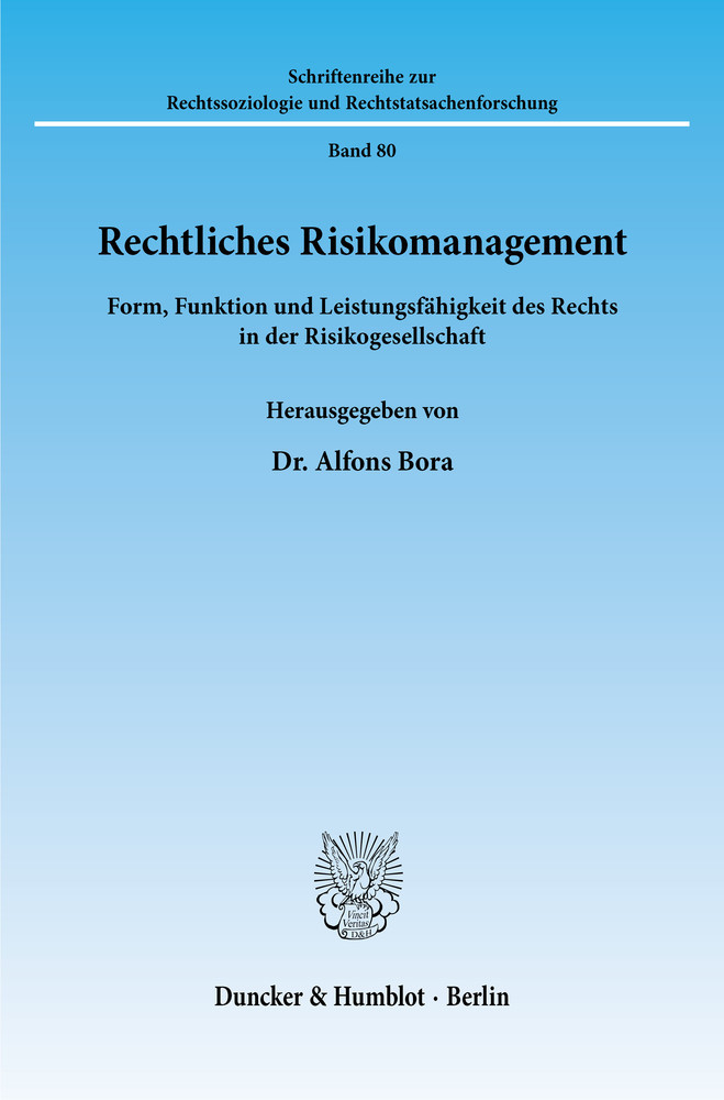 Rechtliches Risikomanagement. main product photo