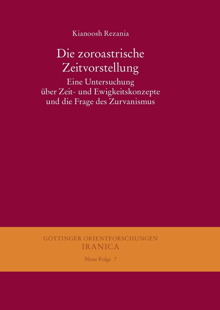 Die zoroastrische Zeitvorstellung main product photo