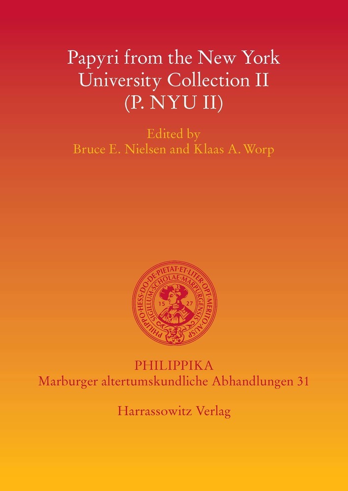 Papyri from the New York University Collection II (P.NYU II) main product photo