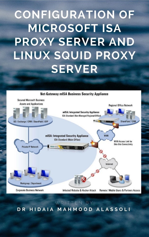 Configuration of Microsoft ISA Proxy Server and Linux Squid Proxy Server main product photo