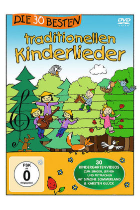 Die 30 besten traditionellen Kinderlieder, 1 DVD