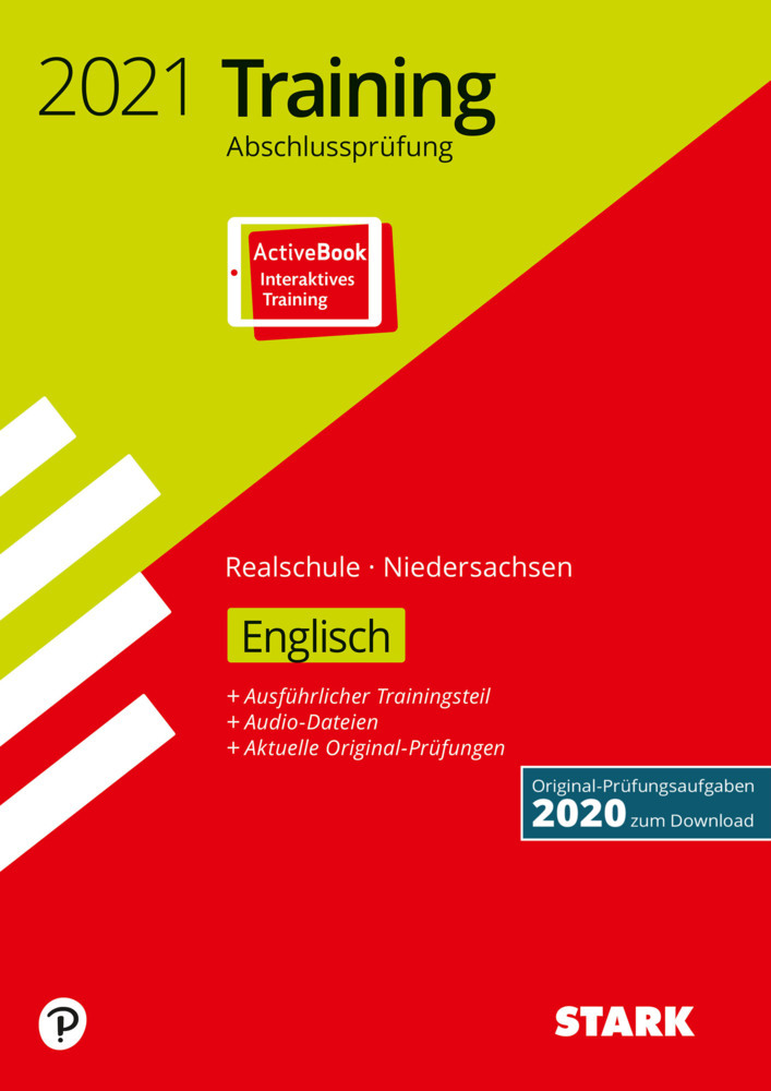 Training Abschlussprüfung Realschule 2021 - Englisch - Niedersachsen, Ausgabe mit ActiveBook main product photo