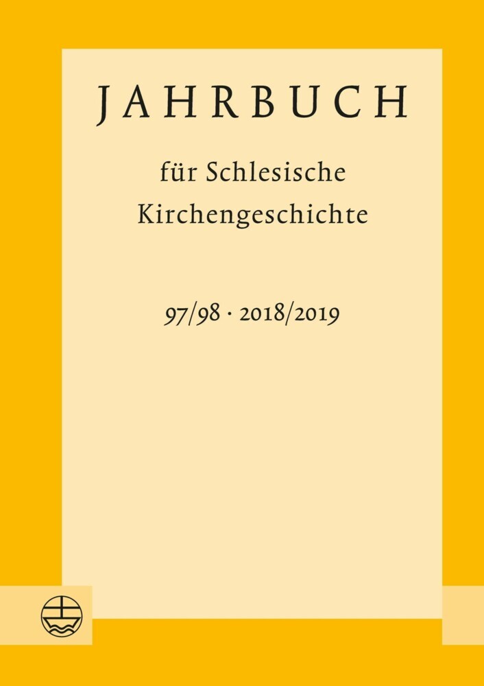 Jahrbuch für Schlesische Kirchengeschichte main product photo