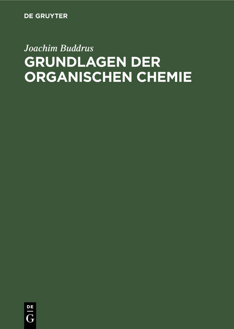 Grundlagen der Organischen Chemie main product photo