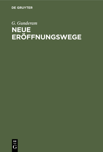 Neue Eröffnungswege main product photo