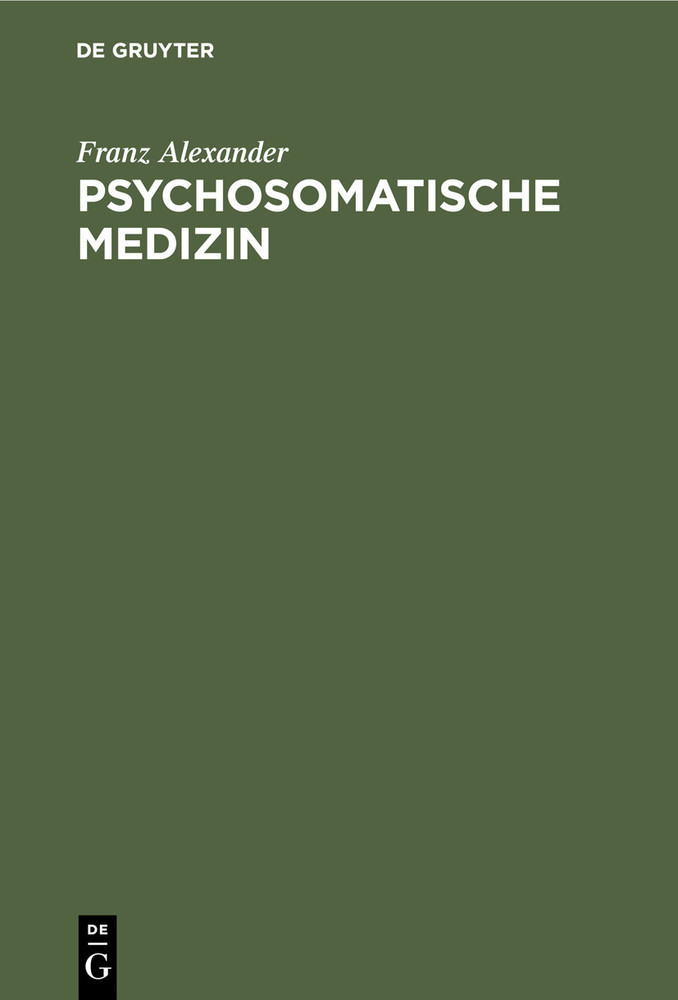 Psychosomatische Medizin main product photo
