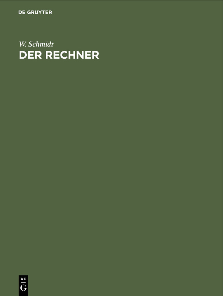 Der Rechner main product photo
