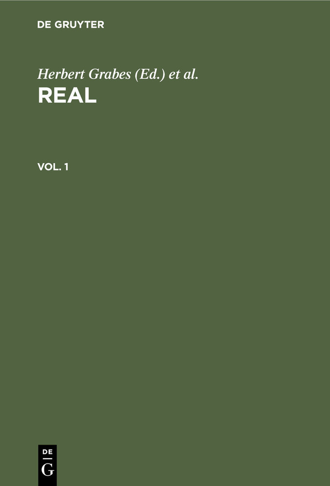 REAL. Vol. 1 main product photo