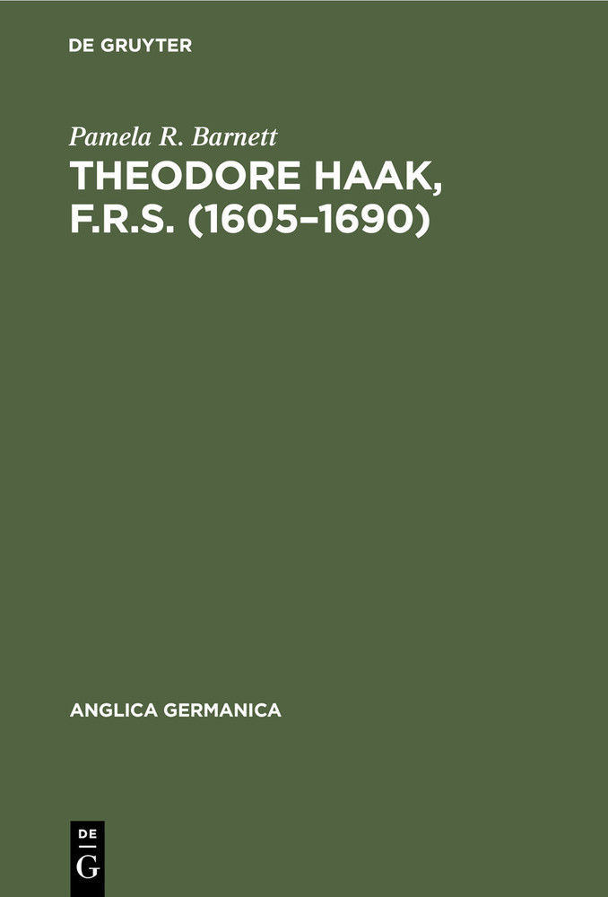 Theodore Haak, F.R.S. (1605-1690) main product photo