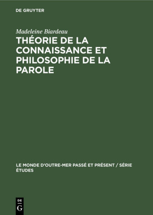 Théorie de la connaissance et philosophie de La Parole