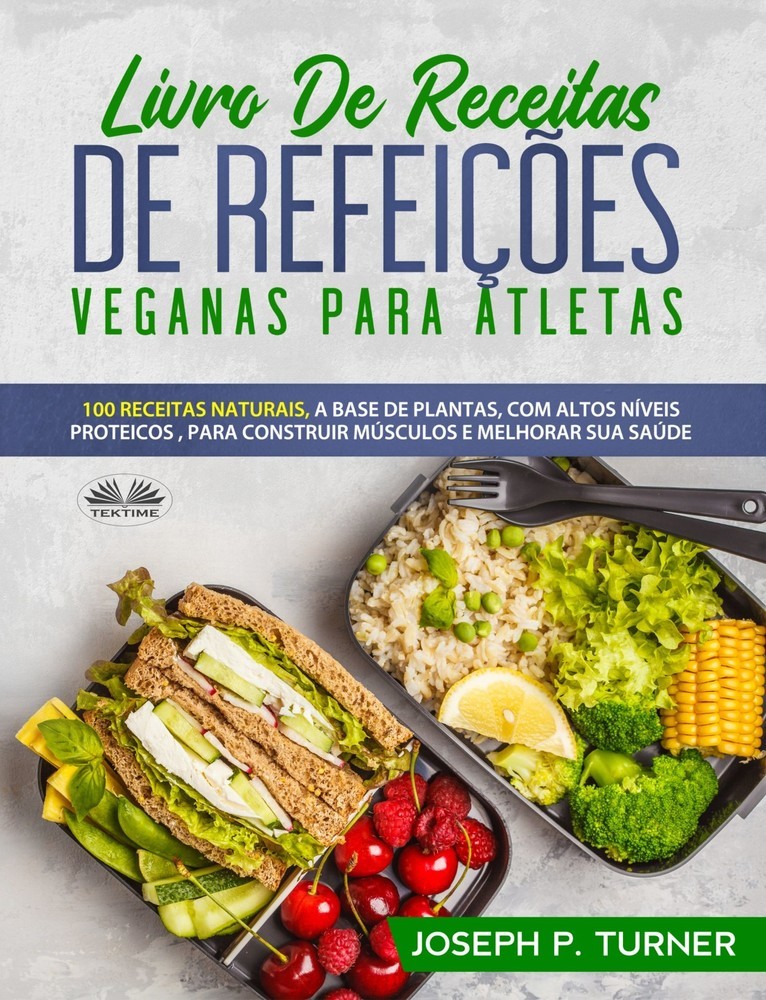 Livro De Receitas De Refeições Veganas Para Atletas main product photo