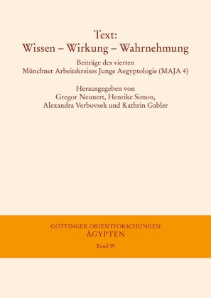 Text: Wissen - Wirkung - Wahrnehmung