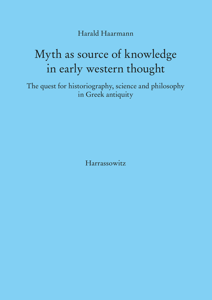 Myth as source of knowledge in early western thought main product photo